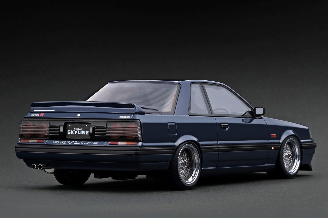 IGNITION MODEL 日产 Skyline GTS-R (R31) 蓝黑 IG4008