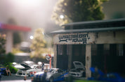 1/64 REPAIR GARAGE WITH LIGHT