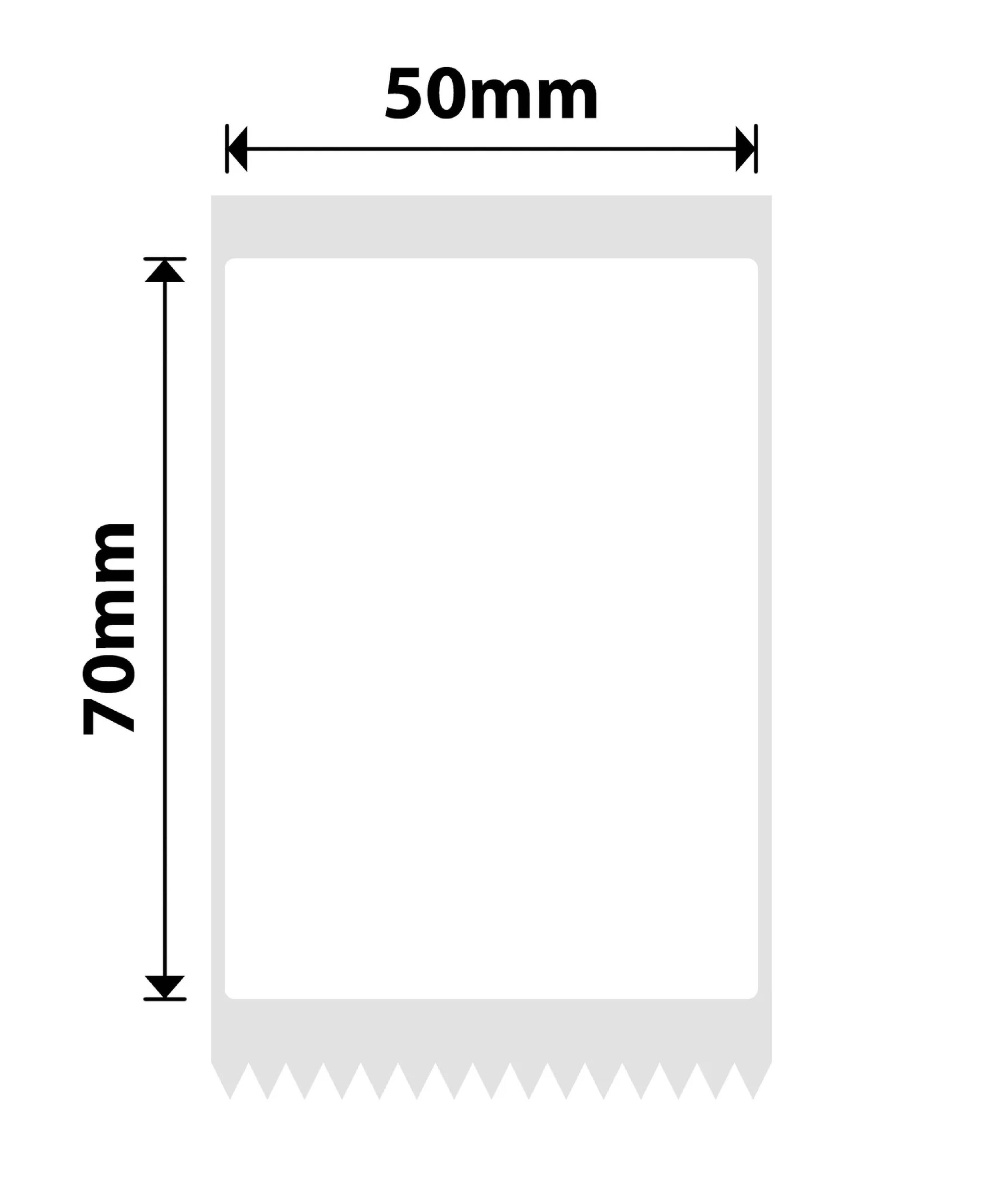 T50*70mm-105 白色