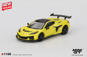 MINIGT - 1/64 Chevrolet Corvette ZR1  Accelerate Yellow