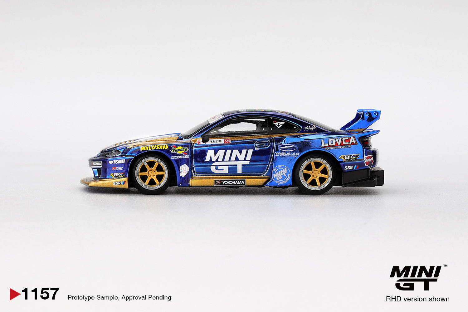 MINIGT - 1/64 Nissan LB-Super Silhouette S15 SILVIA  #555 Team MINI GT Liberty Walk 2025 Formula Drift