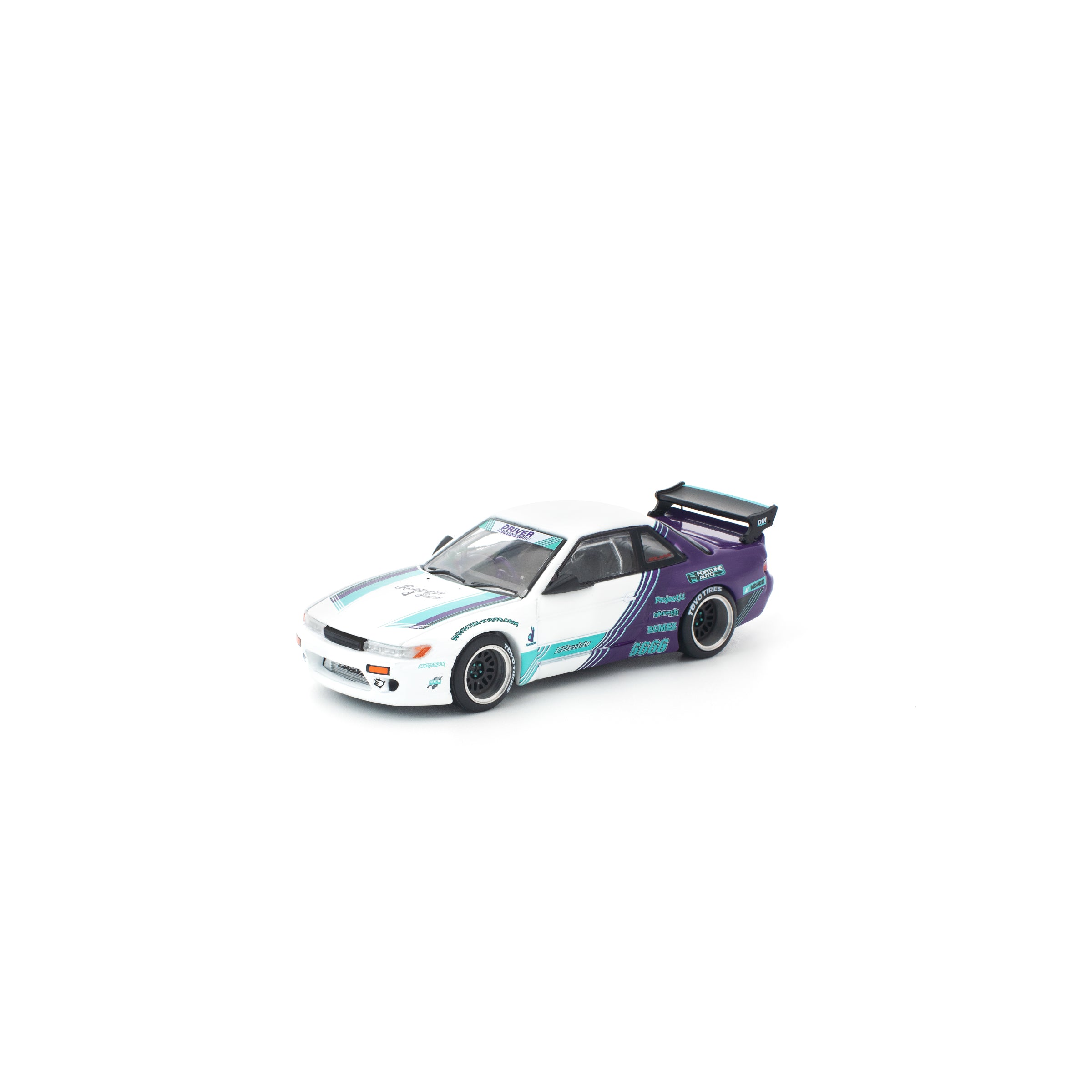 POP RACE 1/64 - PANDEM S13
WHITE PURPLE