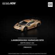 POP RACE 1:64 - LAMBORGHINI HURACAN STO MATTE GOLD