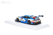 AR Box 1/64 Porsche 992 GT3 R 2026 GT World Challenge Asia #911 Sepang Blue White Livery