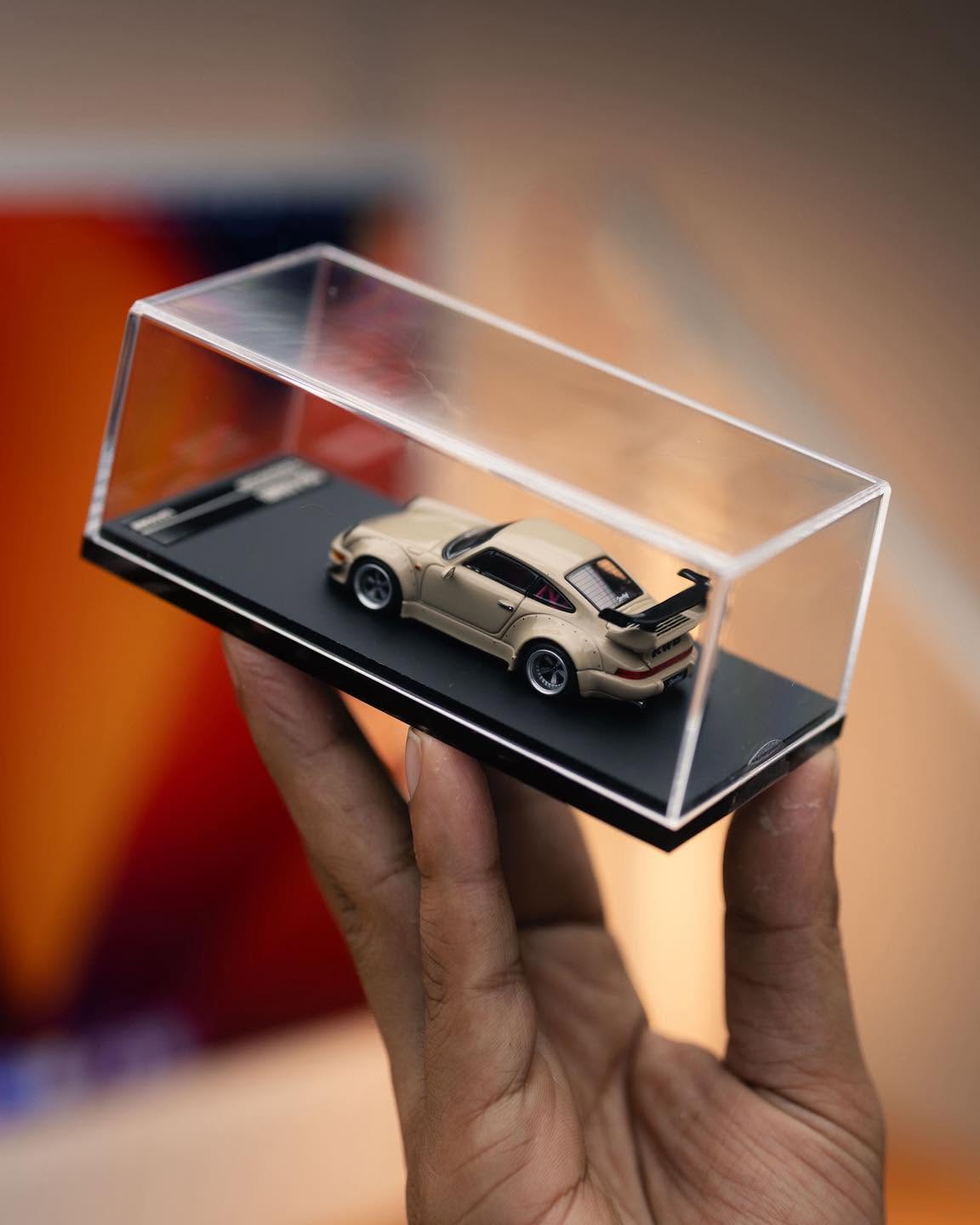 TIMEMICRO 1:64 保时捷 RWB 964 米色