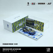Tide Art MD 1:64 Porsche 911 CUP Thorn Paint Scheme Die-Cast Model Car