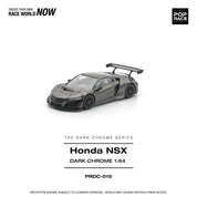 POP RACE 1/64 - HONDA NSX GT3 EV022 DARK CHROME