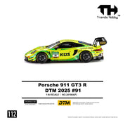 Trends Hobby TH 1:64 Porsche licensed product. Porsche 911 GT3 R DTM 2025 DTM 2025 No. 91 (112) 241084 (F)