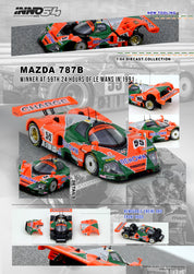 INNO 1/64 MAZDA 787B Winner At 24 Hours Le Mans 1991