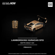 POP RACE 1:64 - LAMBORGHINI HURACAN STO MATTE GOLD