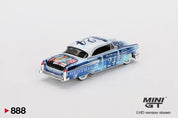 Mini GT 1:64 Lincoln Capri Christmas Hot Rod by Tim Sadchikov 2024 Christmas Edition Limited 9999 pieces