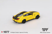 MINI GT 1/64 No.1077 LB-WORKS FORD MUSTANG Triple Yellow