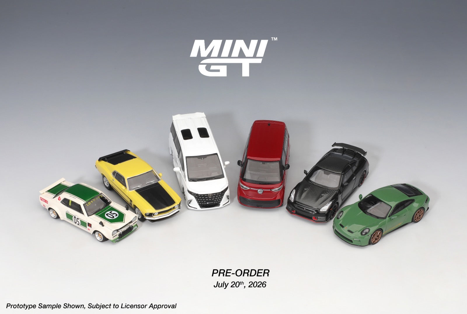 MINIGT 1/64 兰博基尼 LB-Silhouette WORKS MURCIELAGO GT Evo Advan