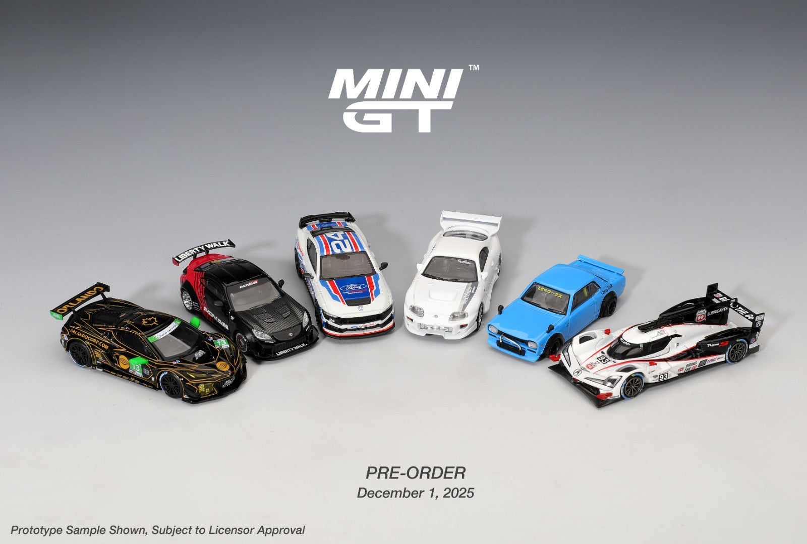 MINIGT - 1/64 Toyota Supra VeilSide Combat V-I White