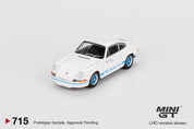 Porsche 911 Carrera RS 2.7 Grand Prix White with Blue Livery