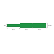 EW12.5*74+35-60 Green Cable