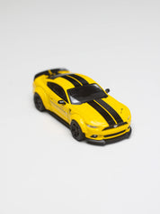 MINI GT 1/64 No.1077 LB-WORKS FORD MUSTANG Triple Yellow