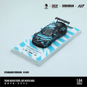 Tide Art MD 1:64 Porsche 911 CUP Thorn Paint Scheme Die-Cast Model Car