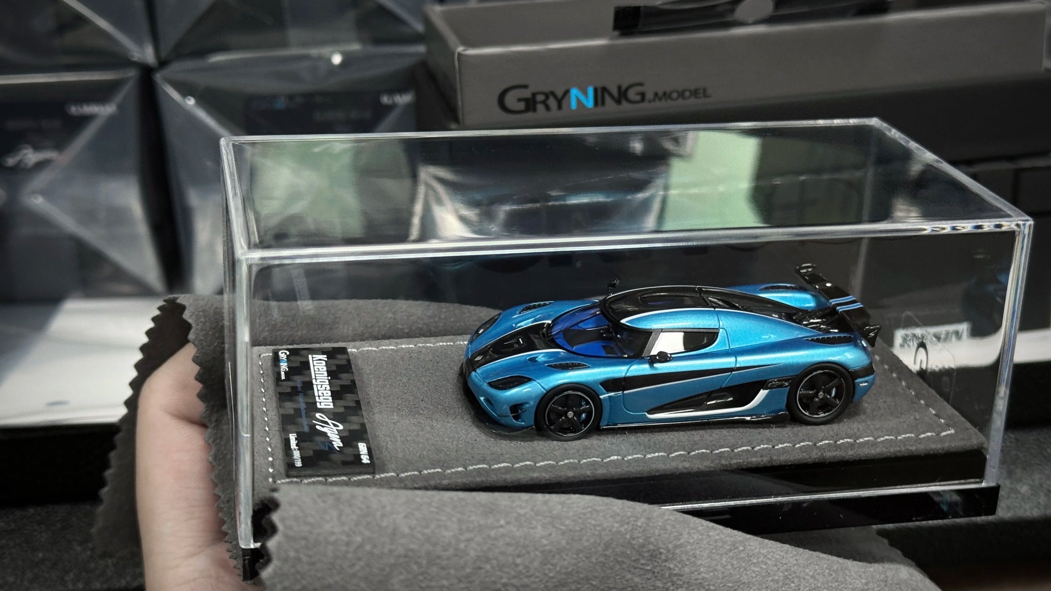 GRYNING.模型 1/64 柯尼塞格Agera S+美杜莎