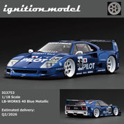 IGNITION MODEL LB-WORKS 40 蓝色金属 IG3753