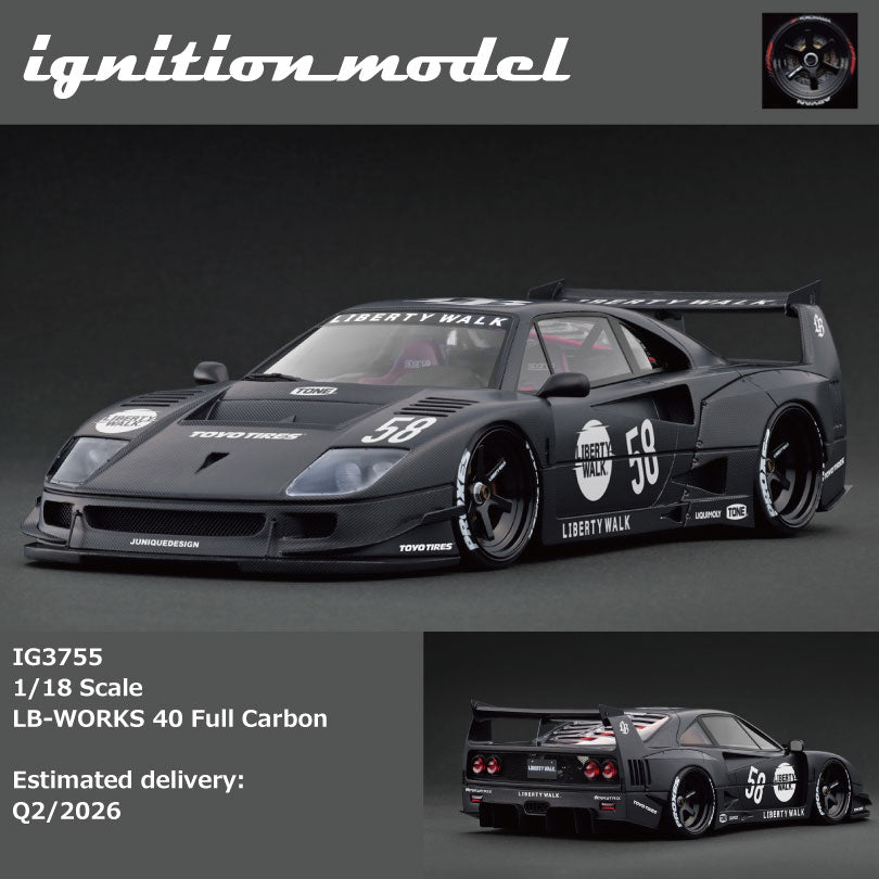 IGNITION MODEL LB-WORKS 40 Full Carbon IG3755