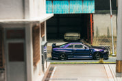 IG + TW Nismo R34 GT-R Z-tune Purple Metallic