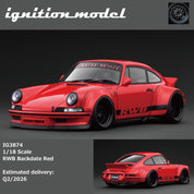 点火模型 RWB 后置复古红色 IG3874