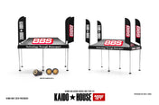 KAIDO HOUSE X MINI GT 1:64 Diecast Model Car - Kaido House BBS Tent V1