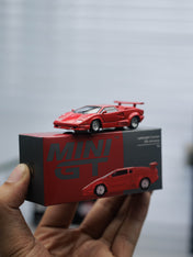 MINIGT 1/64 Lamborghini Countach 25th Anniversary Red