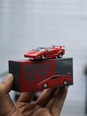 MINIGT 1/64 Lamborghini Countach 25th Anniversary Red