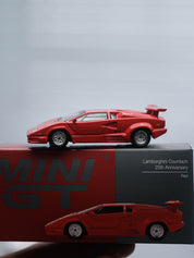 MINIGT 1/64 Lamborghini Countach 25th Anniversary Red