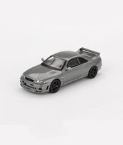MINIGT 1/64 - NISSAN Skyline GT-R Dark Metal Gray (NISMO BCNR33 CRS Version)