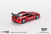 MINIGT - 丰田Supra (A80) Top Secret GT-300 Top Secret 红铬版