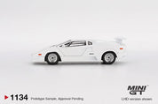 MINIGT 1/64 - Lamborghini Countach 25th Anniversary White
