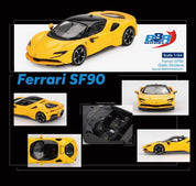 BBR 1/64 - Ferrari SF90 Giallo Modena