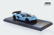HKM Premium 1:64 合金模型！柯尼塞格 Jesko Attack 高尾翼超级跑车