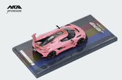 HKM Premium 1:64 合金模型！柯尼塞格 Jesko Attack 高尾翼超级跑车
