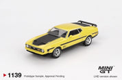 MINIGT - Ford Mustang Mach1 Grabber Yellow