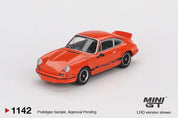 MINIGT - Porsche 911 Carrera RS 2.7 Tangerine with Black Livery