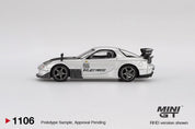MINIGT 1/64 - Mazda RX-7 RE-Amemiya Silver Metallic