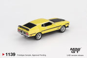 MINIGT - Ford Mustang Mach1 Grabber Yellow