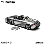 TimeMicro Carrera GT Silver Die-Cast Car Model