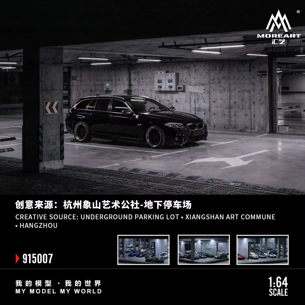 MOREART 1/64 UNDERGROUND PARKING GARAGE SCENE NO.07 MO915007
