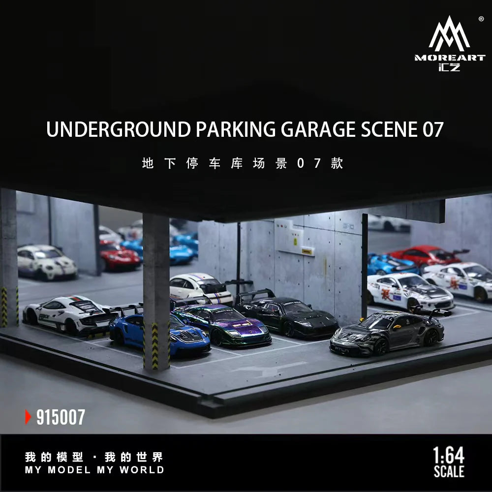 MOREART 1/64 UNDERGROUND PARKING GARAGE SCENE NO.07 MO915007
