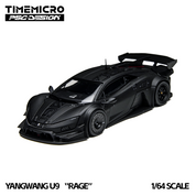 TimeMicro × PSC DESIGN 1:64 Scale U9 “RAGE” Black