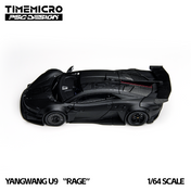 TimeMicro × PSC DESIGN 1:64 Scale U9 “RAGE” Black