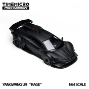 TimeMicro × PSC DESIGN 1:64 Scale U9 “RAGE” Black