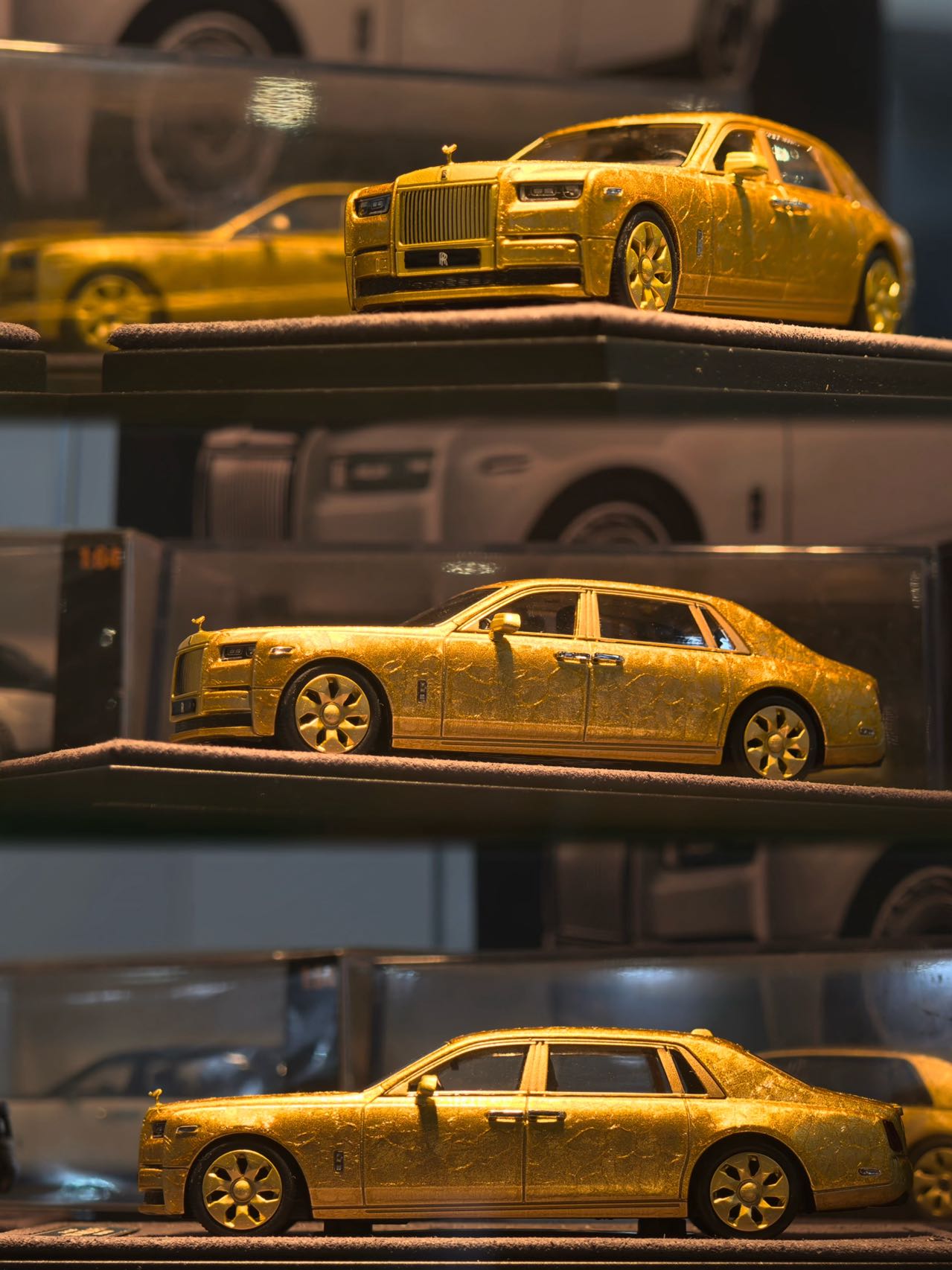 Banana Model BM 1:64 Alloy Model! Phantom Phantom Long Wheelbase Edition VIII 8th Generation Series II EWB Version