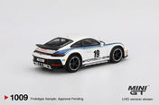 MINI GT 1:64 PORSCHE 911 DAKAR RALLY 1974 – WHITE - PRE ORDER