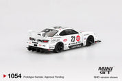MINI GT 1:64 Nissan LB-Super Silhouette S15 Silvia Athlete White